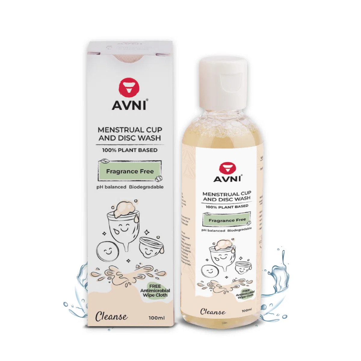 Menstrual Cup Wash Cleaner - Gentle Sanitary Cup Cleaner